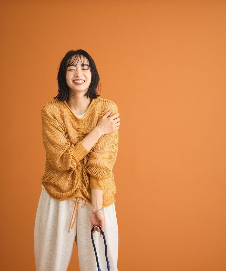 armonia「SET2点2wayシャーリングニット+インナー」|ニット・セーター|