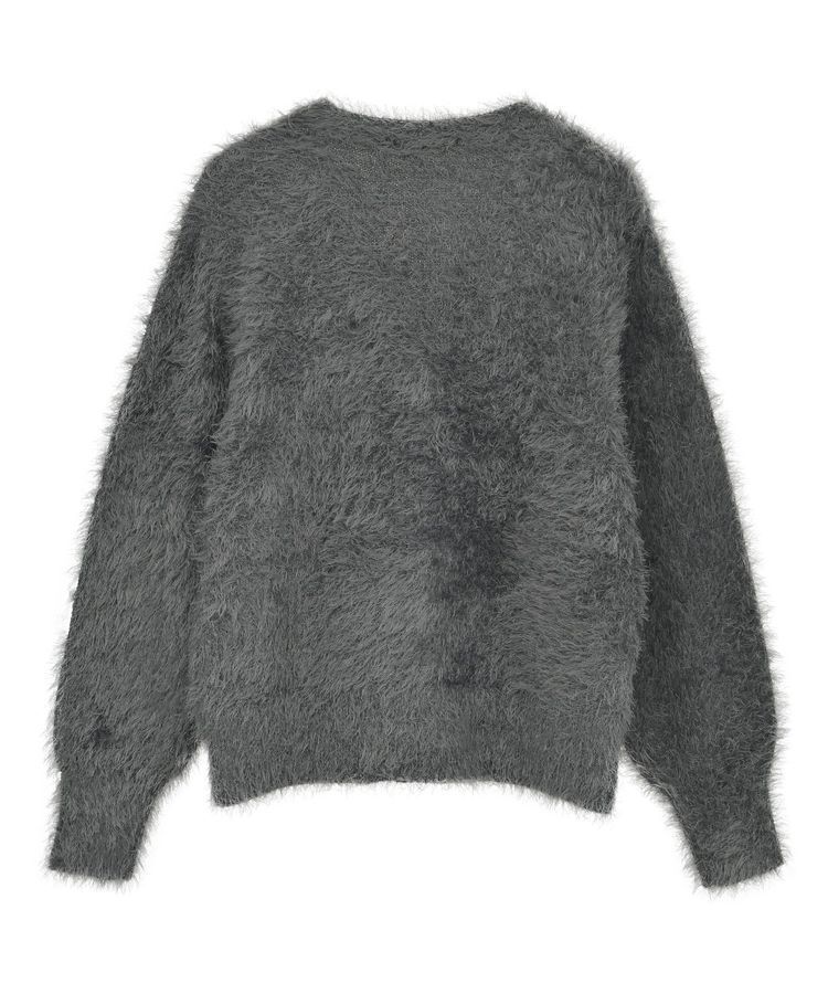 Green Parks「シャギーVネックカーディガン」|カーディガン|