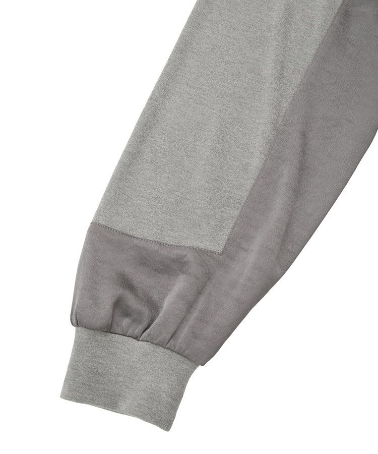 Editt by YECCA VECCA「素材MIXレイヤード起毛プルオーバー」|スウェット・ジャージ|