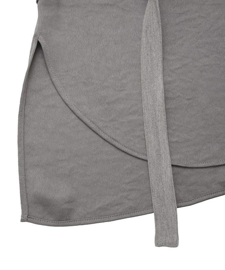 Editt by YECCA VECCA「素材MIXレイヤード起毛プルオーバー」|スウェット・ジャージ|