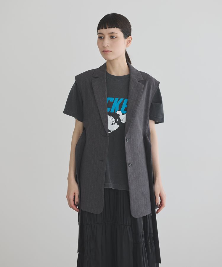 GARAGE OF GOOD CLOTHING「【日本製】ストライプテーラーベスト」|ベスト・ジレ|