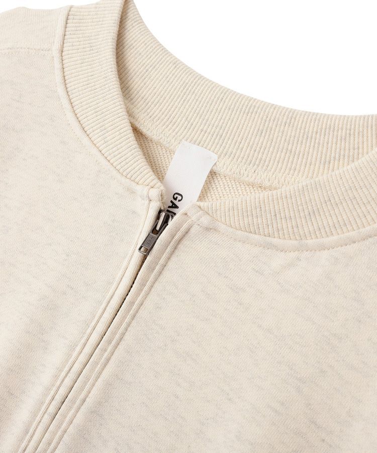 GARAGE OF GOOD CLOTHING「【日本製】リブ付きファスナープルオーバー」|スウェット・ジャージ|