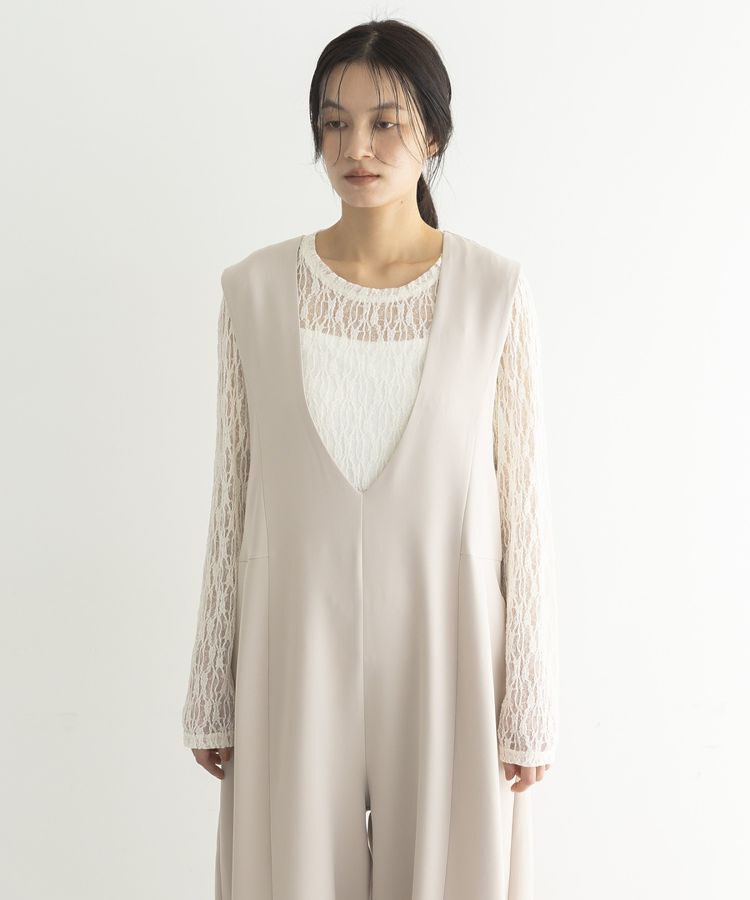 GARAGE OF GOOD CLOTHING「Vネックバレルオールインワン」|オールインワン|