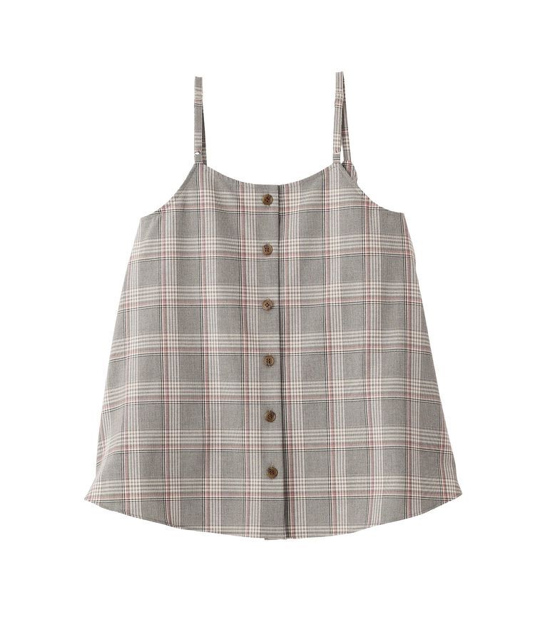 GARAGE OF GOOD CLOTHING「【日本製】チェックジャケットスリーブビスチェ」|ベスト・ジレ|