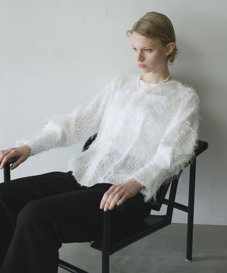 GARAGE OF GOOD CLOTHING「ジャガードタックブラウス」|シャツ・ブラウス|