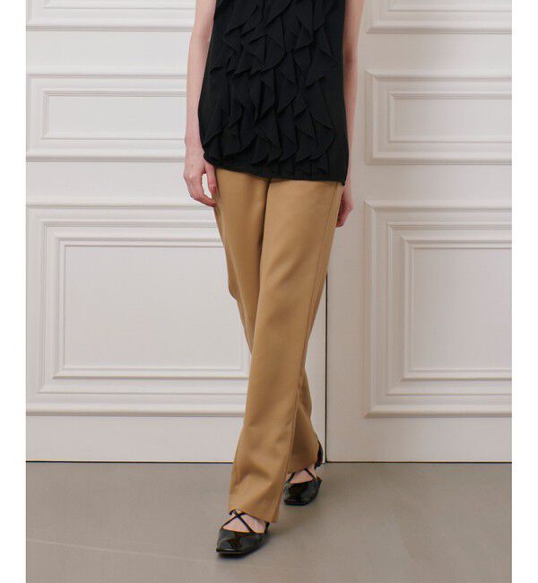 LOULOU WILLOUGHBY「【LOULOU WILLOUGHBY】ダブルクロススリムパンツ」|チノ|