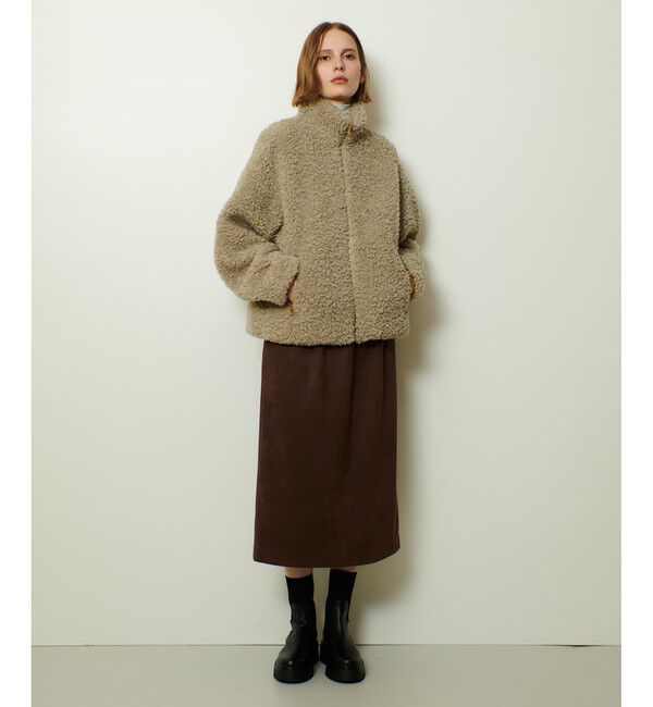 allureville「フェイクスエードスカート」|スカート|