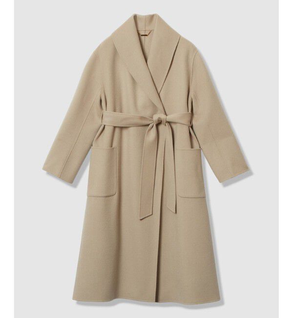 allureville「カシミヤ混リバーショールコート」|その他|