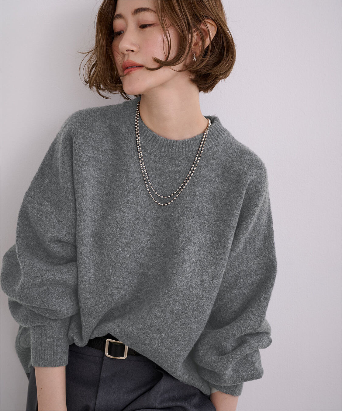 ur's「ヤクライククルーネックニット」|ニット・セーター|