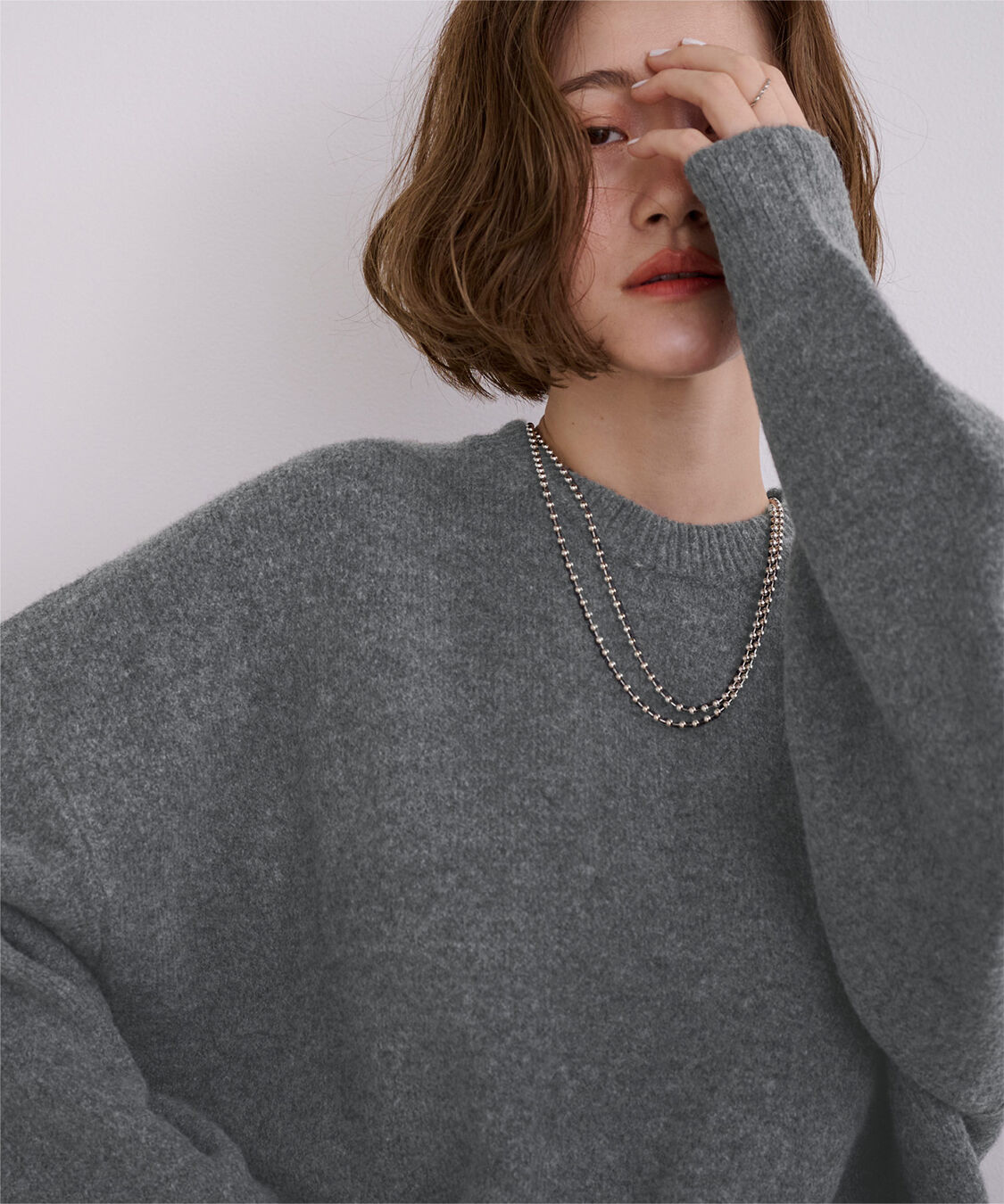 ur's「ヤクライククルーネックニット」|ニット・セーター|