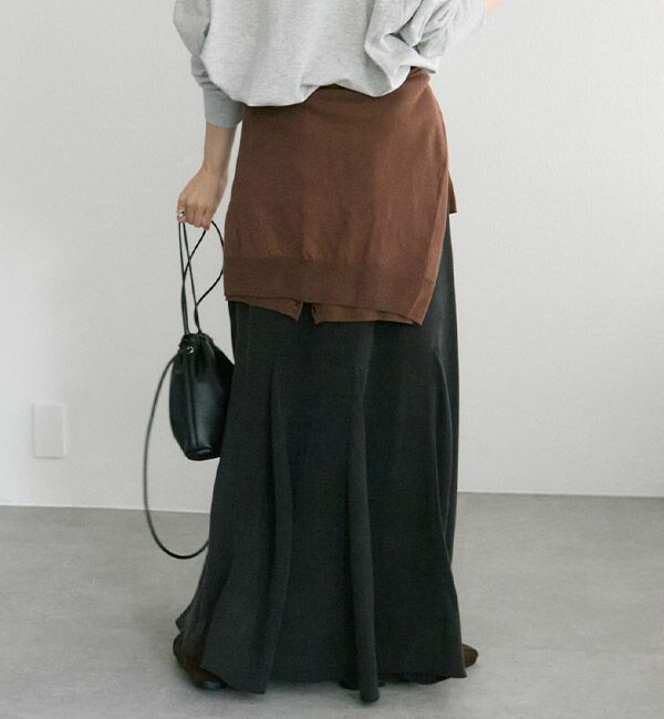  「セルロースマチ付きスカート」|スカート|