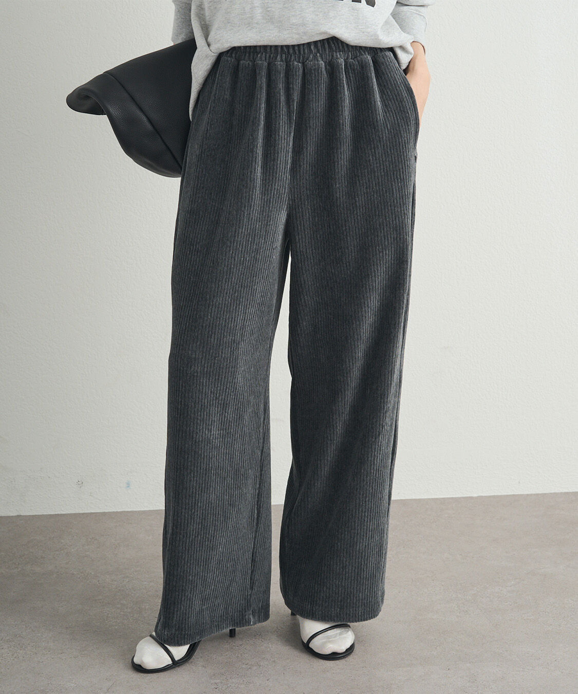  「ストレッチコールイージーパンツ」|その他|