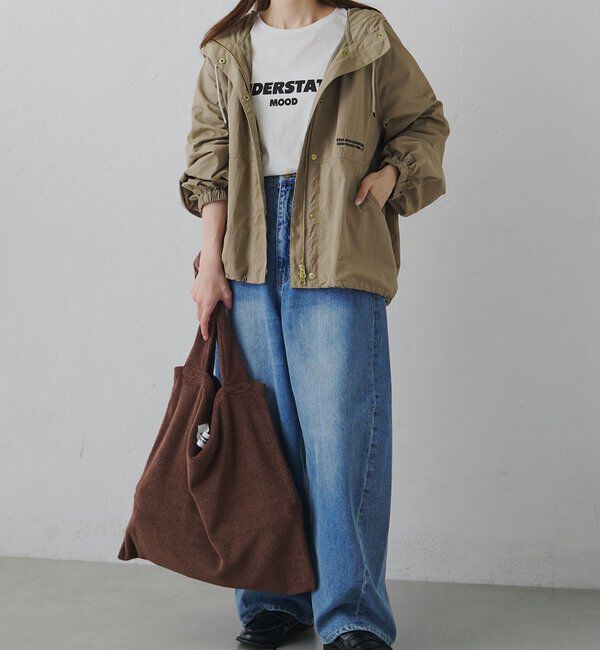  「【F&B】撥水リサイクルナイロンマウンテンパーカー」|テーラードジャケット|