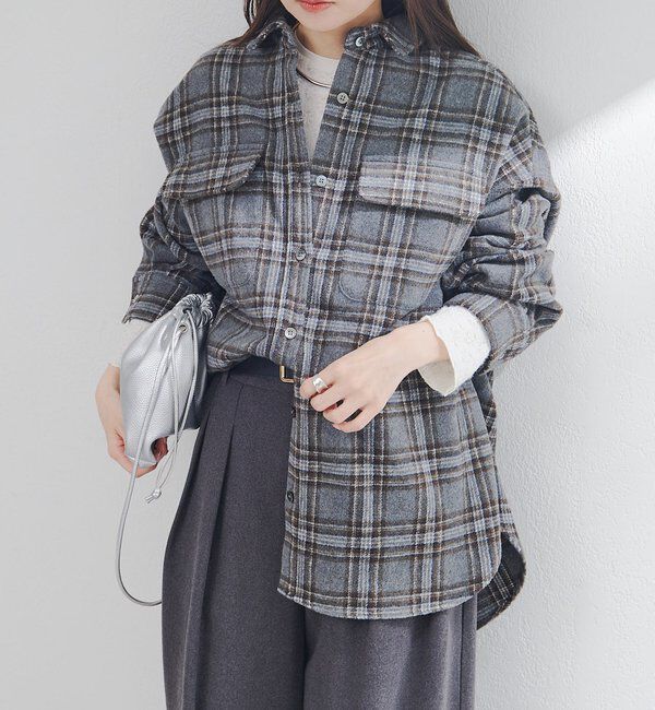  「起毛チェックシャツ」|シャツ・ブラウス|