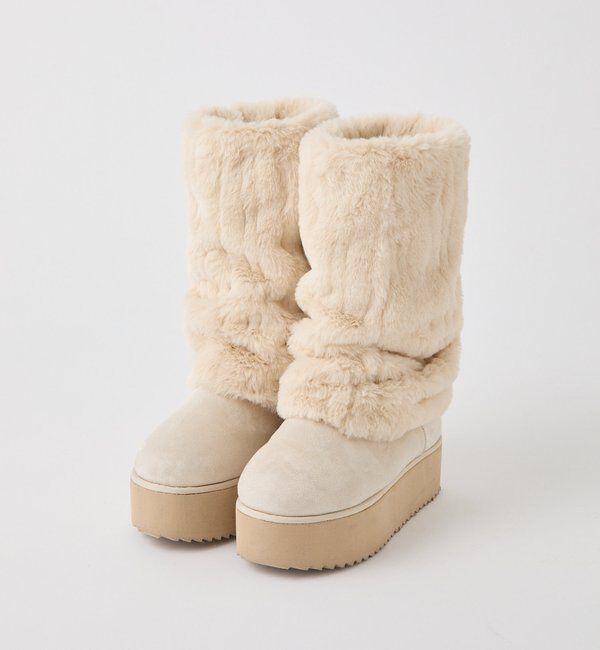  「2wayフェイクムートンブーツ」|その他|