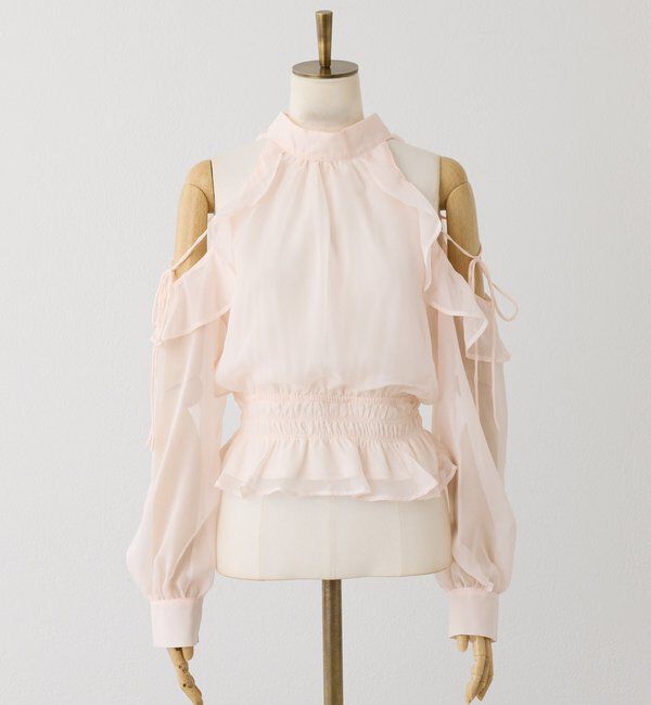  「バックリボンアメスリブラウス」|シャツ・ブラウス|
