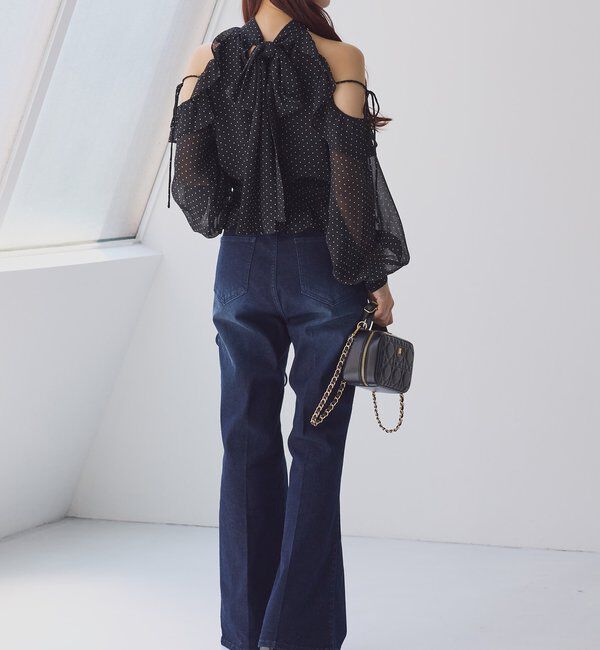  「バックリボンアメスリブラウス」|シャツ・ブラウス|