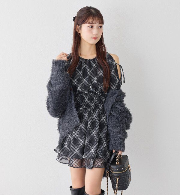  「あざとモテフェザーカーデ」|ニット・セーター|