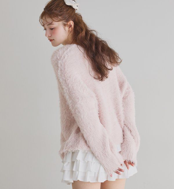  「あざとモテフェザーカーデ」|ニット・セーター|