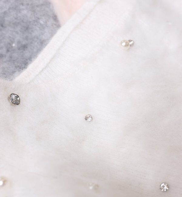  「ビジューシャギーニット」|ニット・セーター|