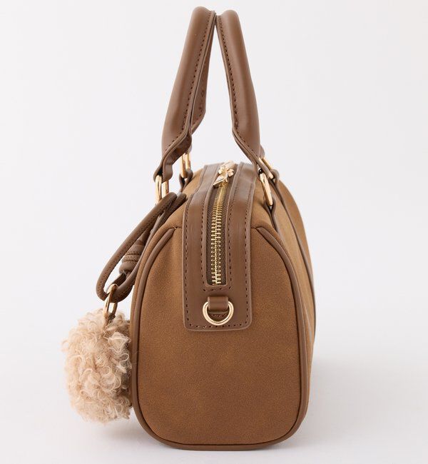  「ハートチャーム付きミニボストン」|ショルダー・メッセンジャー|