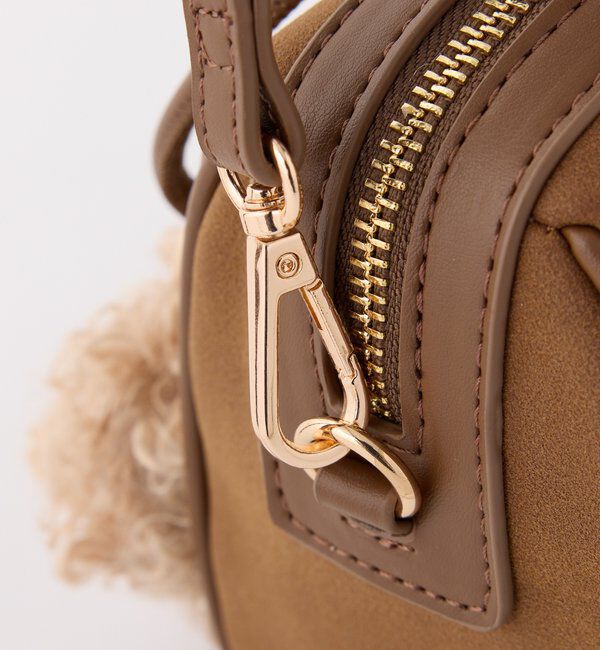  「ハートチャーム付きミニボストン」|ショルダー・メッセンジャー|