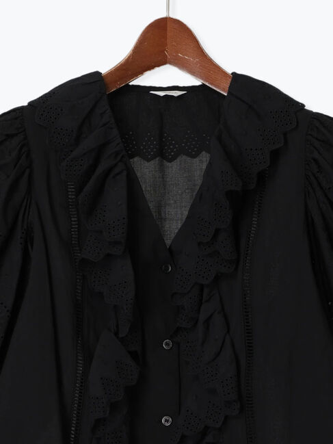 Te chichi「コットンエンブロイダリーブラウス《2025spring catalog item》」|シャツ・ブラウス|