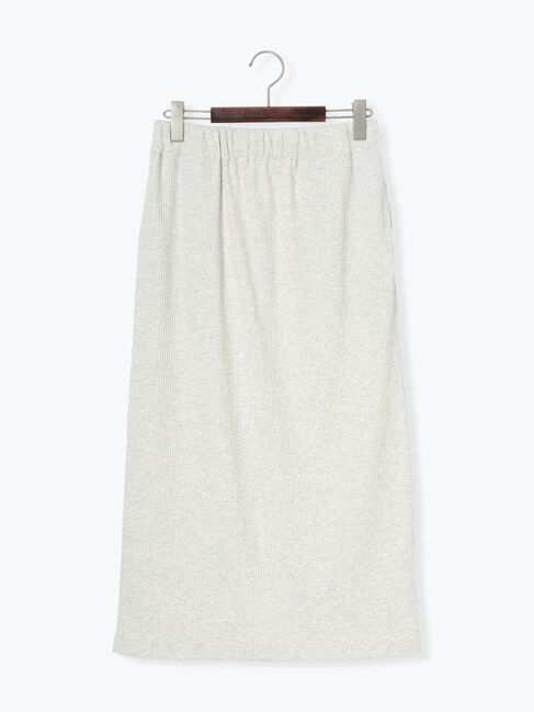 Te chichi TERRASSE「【選べる着丈】ゴム編みナロースカート」|スカート|