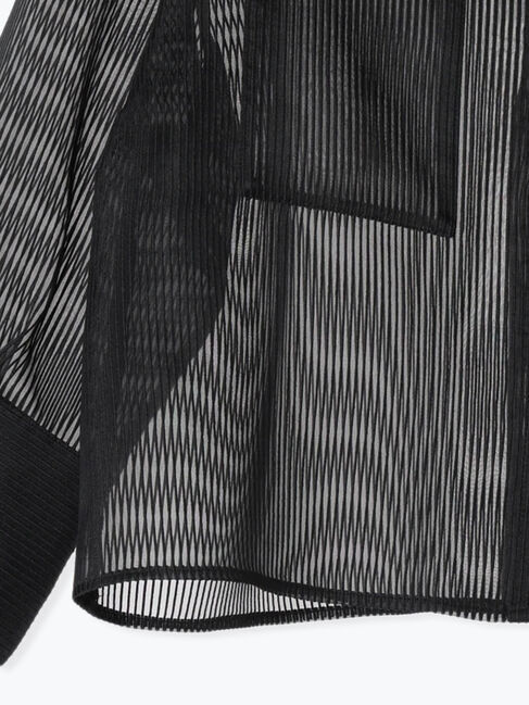 Te chichi「シアーコードストライプシャツジャケット」|その他|