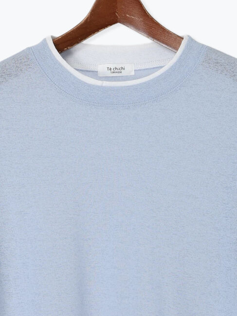 Te chichi TERRASSE「バイカラーシアートップス」|その他|