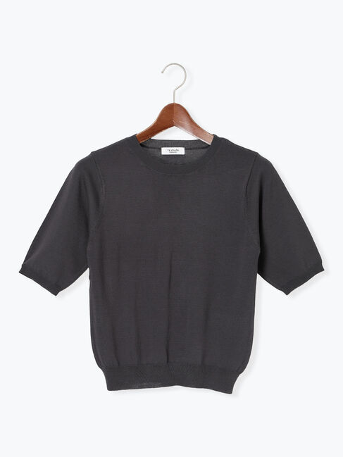 Te chichi TERRASSE「ハーフスリーブニット」|ニット・セーター|