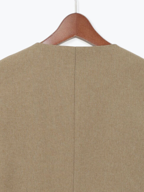 Te chichi「コンパクトノーカラージャケット」|その他|