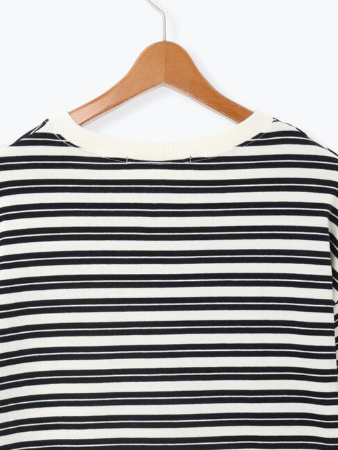 Lugnoncure「天竺マルチボーダー長袖カットソー」|その他|