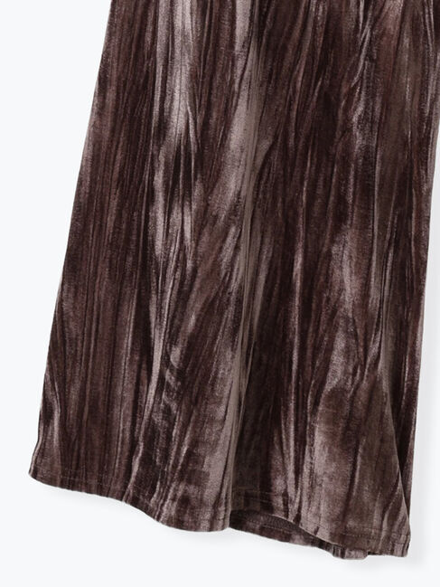 Lugnoncure「クラッシュベロアイージーパンツ」|その他|