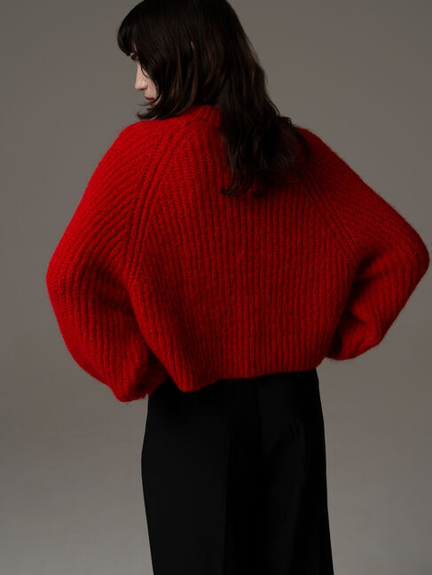 Te chichi「【R by Te chichi】畦編みショートニット《2025winter catalog item》」|ニット・セーター|