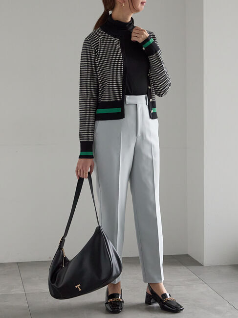 Te chichi「バイカラークラシカルカーディガン」|カーディガン|