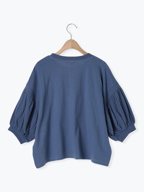 Samansa Mos2「プリントアソートパフスリーブカットソー」|Tシャツ・カットソー|