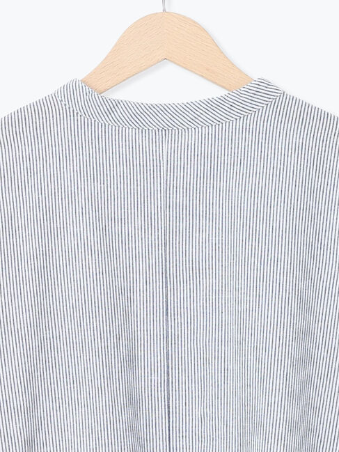 Samansa Mos2「バンドカラーゆるシャツ」|シャツ・ブラウス|