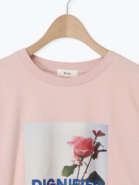 SM2「[接触冷感]バックシャーリング転写プリントTシャツ」|Tシャツ・カットソー|