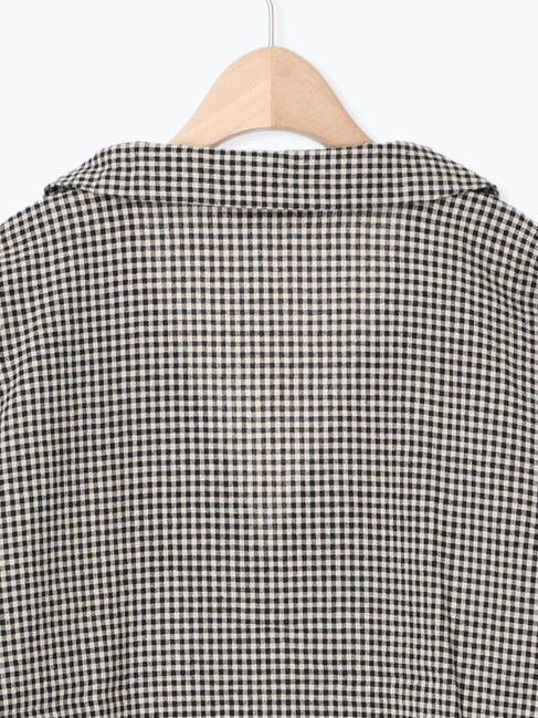 Samansa Mos2「【Cross&times;Linen】ショールカラージャケット」|その他|