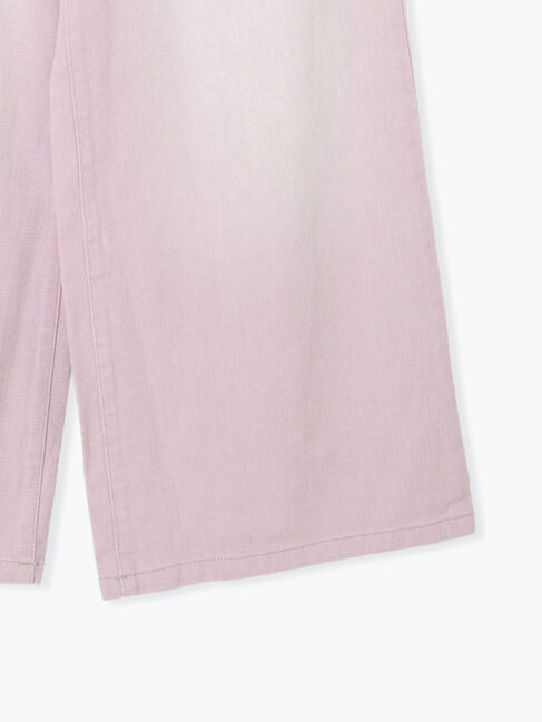 Samansa Mos2 blue「【ECO DENIM 】 ワイドストレートパンツ」|その他|