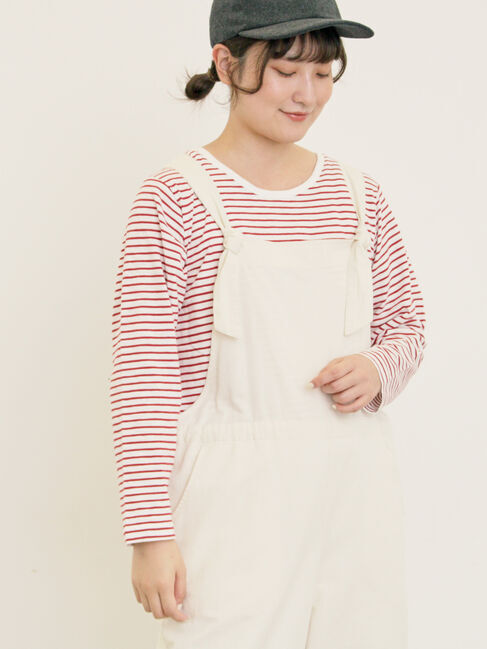 Samansa Mos2「スラブ天竺ベーシックインナー」|Tシャツ・カットソー|