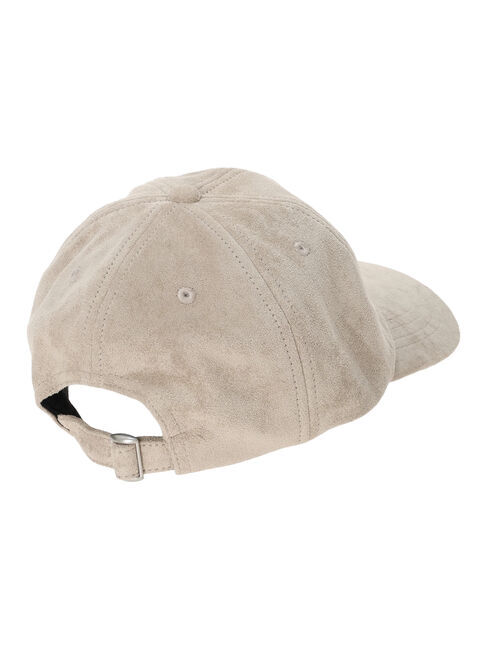 Samansa Mos2 blue「スエードロゴ刺繍キャップ」|その他|