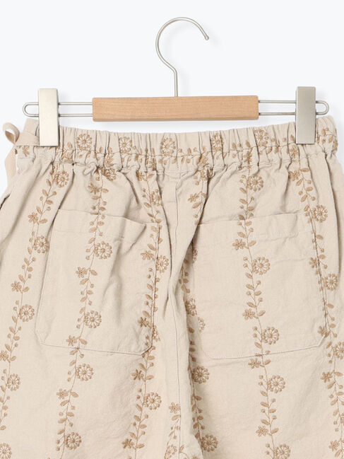 Samansa Mos2「【M/Lサイズ】花刺繍パンツ」|その他|