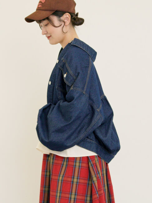Samansa Mos2「デニム/スエードアソートジャケット」|その他|
