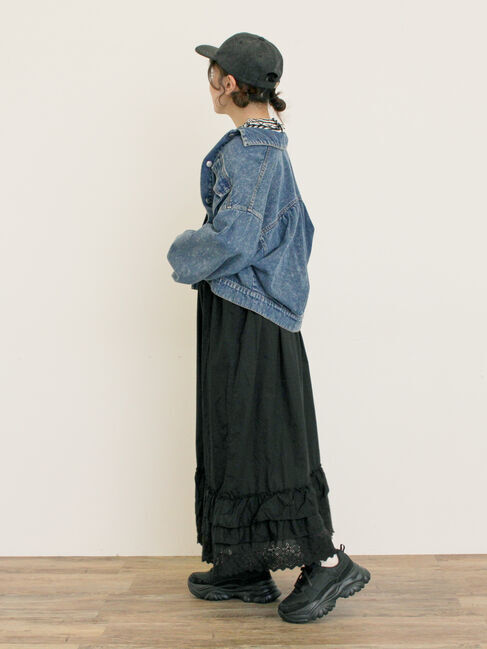 Samansa Mos2「デニム/スエードアソートジャケット」|その他|