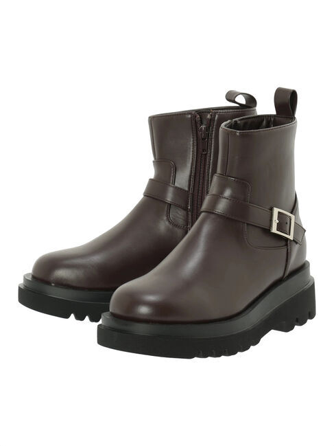 Samansa Mos2 blue「エンジニアブーツ」|ショートブーツ|