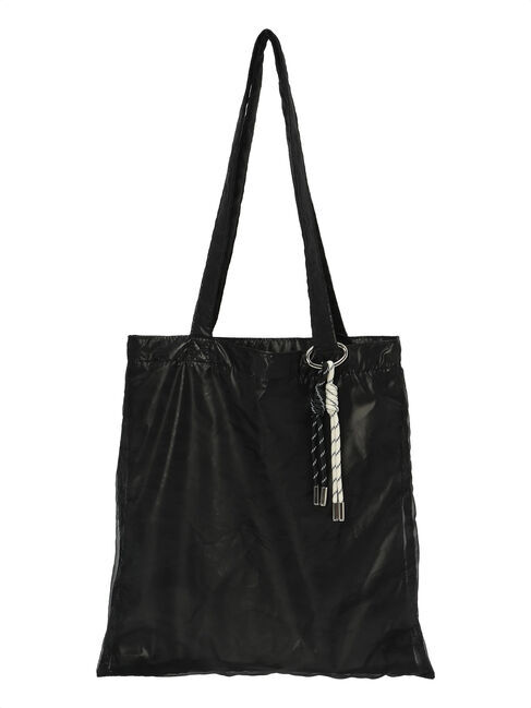 Samansa Mos2 blue「チュールレイヤードトート」|その他|