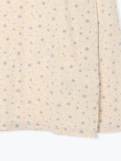 Samansa Mos2「【吸湿発熱】ベア天雪柄クルーネックインナー」|Tシャツ・カットソー|