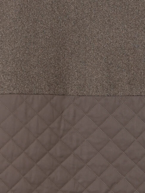 Samansa Mos2「メルトン切替キルティングコート」|その他|